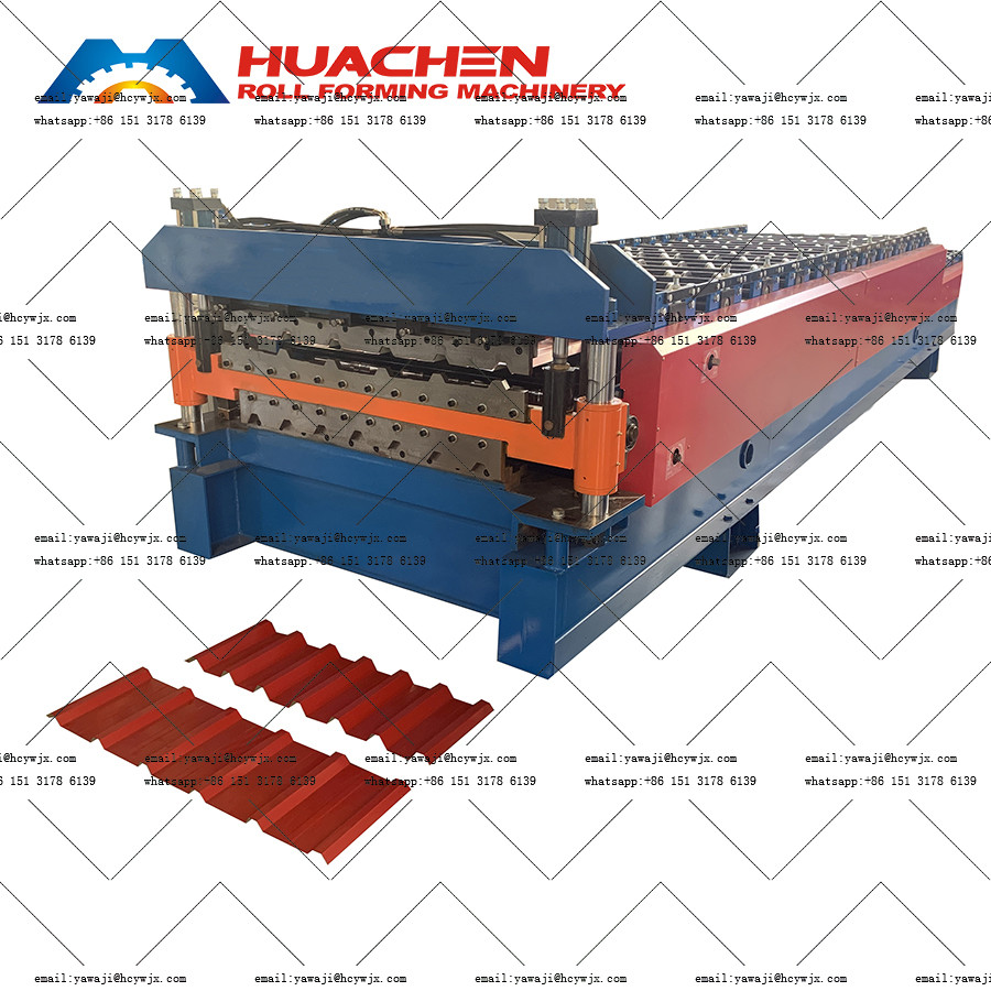 Buy cheap Roof Wall Panel Double Deck Roll Forming Machine product