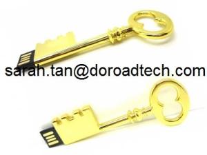 Buy cheap Wholesale High Quality Real Capacity Metal Key USB Flash Drives product