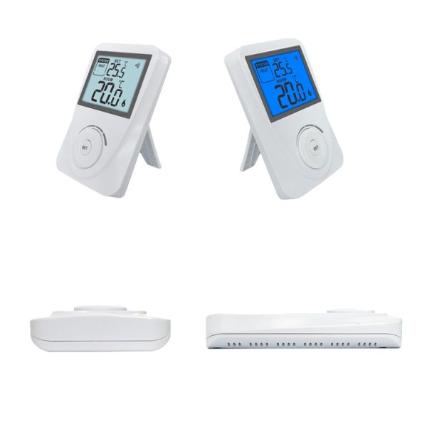 RF Simple Thermostat Wireless Non-Programmable Thermostat Temperature Control System Offering User Friendly Interface And HVAC Regulation