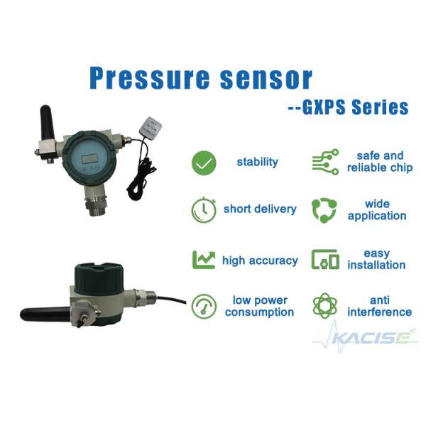 IP68 GPRS Wireless Pressure Transmitter with 0-5m Measure Range for Remote Monitoring