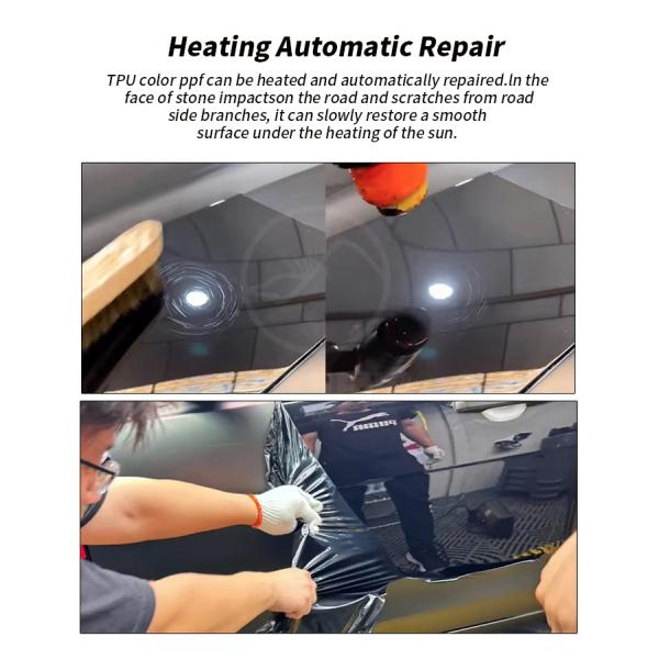 Self-Healing TPU Color PPF Film Vehicle Vinyl Wrap Roll Anti-Scratch Function for Body