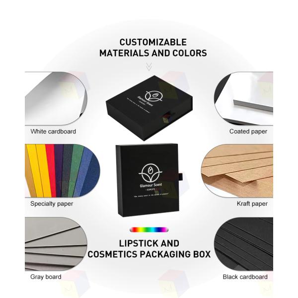 Sliding Drawer Cosmetic Packaging Box Customization Essential Oil Packaging Boxes