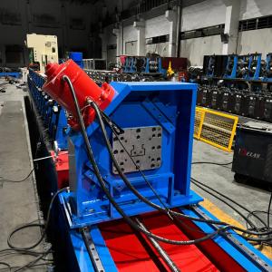 Buy cheap Thickness 1.2mm-2mm Galvanized Steel 76/102/127x70 Racking Upright Post Press  Machine With Hole Punching product