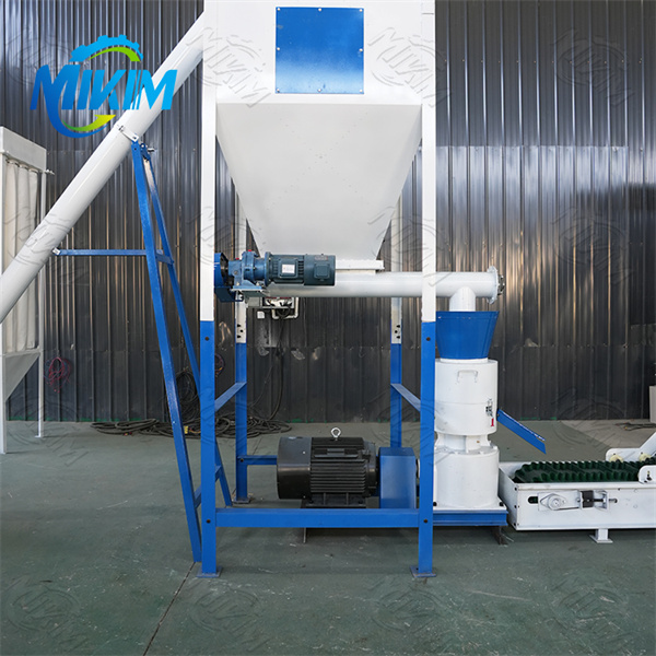 Fully automatic feed machinery, poultry feed pellet production line for farms. Suitable for all kinds of poultry.