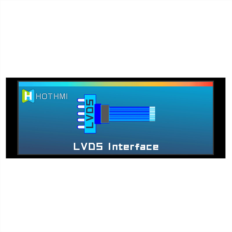 6.8 Inch Hight-Brightness TFT LCD Display LVDS Interface