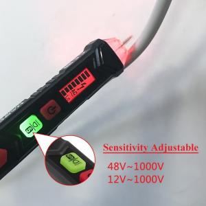 Buy cheap LCD Display 48 Volt Pen Type Voltage Tester , Digital Voltage Tester Pen product