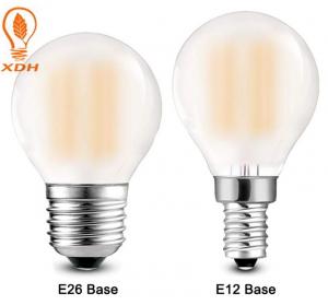 China G45 Frosted LED Filament Bulb E12 E26 E27 Retro Vintage Globe 6W 2700K on sale