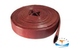China PVC Marine Fire Fighting Equipment Fire Resistant Lining Fire Hose 3MPa Working Pressure on sale