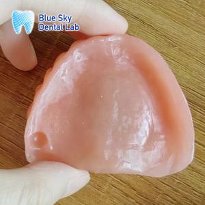 Buy cheap Custom Full Upper Acrylic Denture Natural Acrylic Removable Partial Denture product