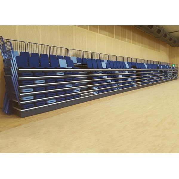 Buy cheap Soft Upholstered Modular Grandstands 460MM Width With Stable Understructure product