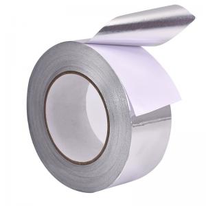 China High Temp Aluminum Foil Tape 50m Length Acrylic Adhesive Excellent Vapor Barrier on sale