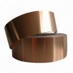 Buy cheap 1181 Rolled Copper Foil / Copper Sheet Rolls With Conductive Adhesive Tape product