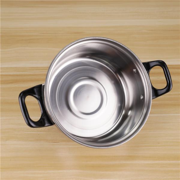 Restaurant Kitchen Stainless Steel Cookware Set Classic Design Style