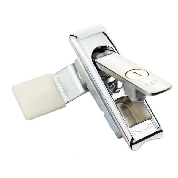 Chrome Plated Network Cabinet Swing Handle Lock High Durability With Two Keys