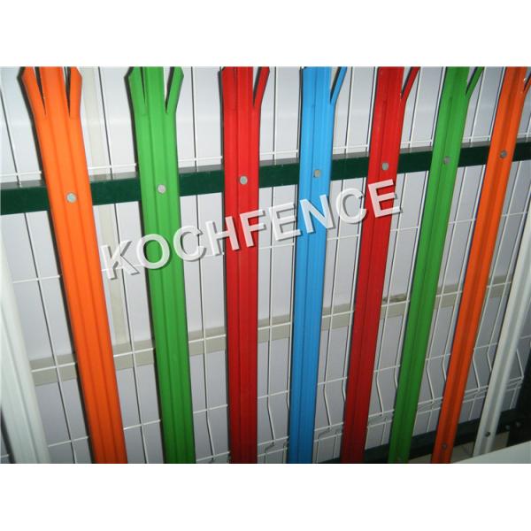 Commercial Steel Palisade Fencing D Section / W Section Type Versatile Design