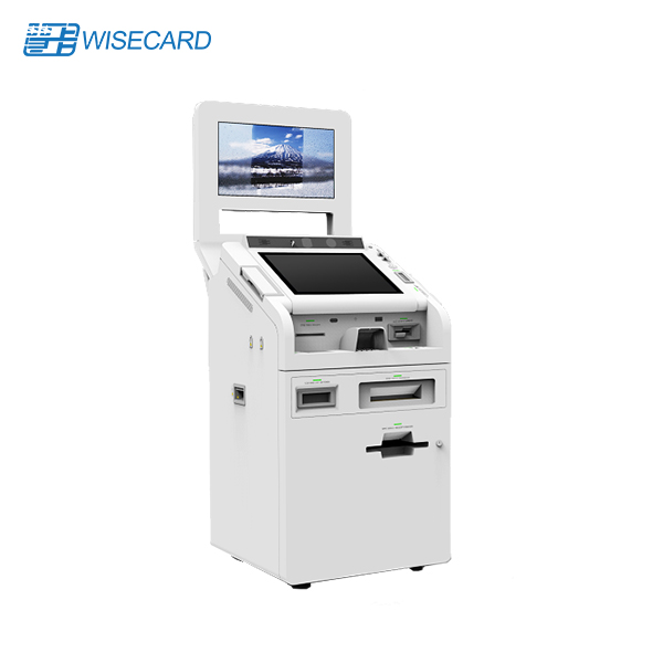 Bank ATM Automated Teller Machine Cashless Payment Kiosk STM Card Dispenser Reader