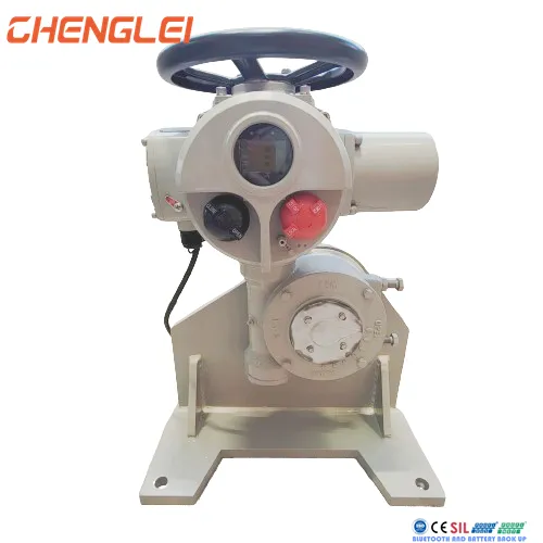 Chenglei Dq 4000n. M Quarter Turn 110V AC Intelligent on-off Electric Ball Valve Actuator with Gear Box
