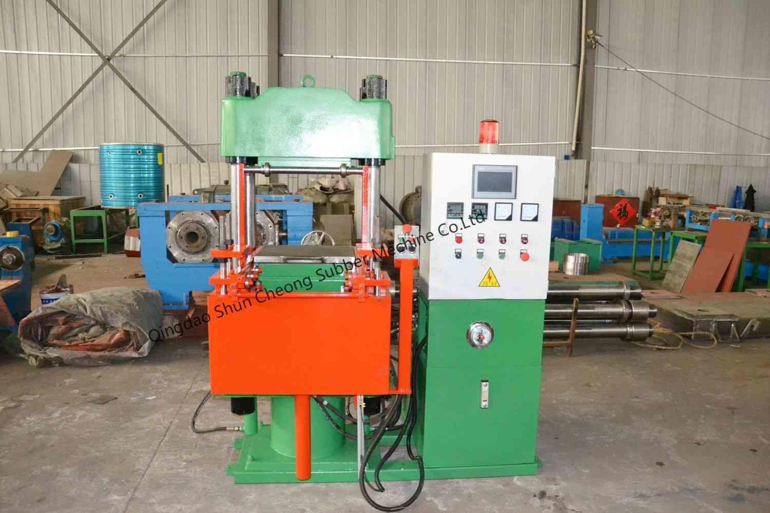 High Quality 2RT Automatic Plate Vulcanizing Press / Silicone Vulcanizer