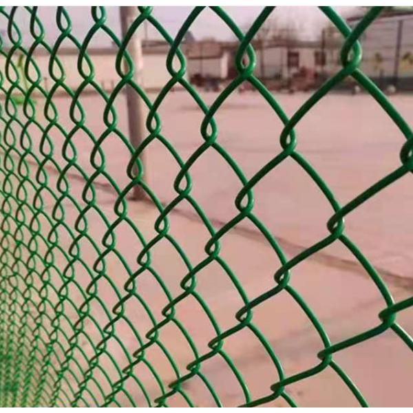 Hot Dipped Galvanized Chain Link Fence Panel Heavy Duty