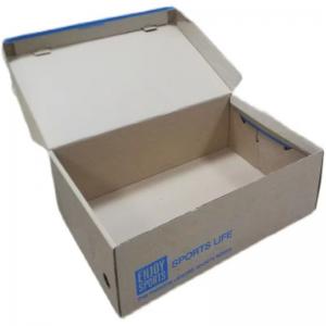 Buy cheap Custom Printed Shoe Box Paper Packaging Recyclable 4c Offset Printing product