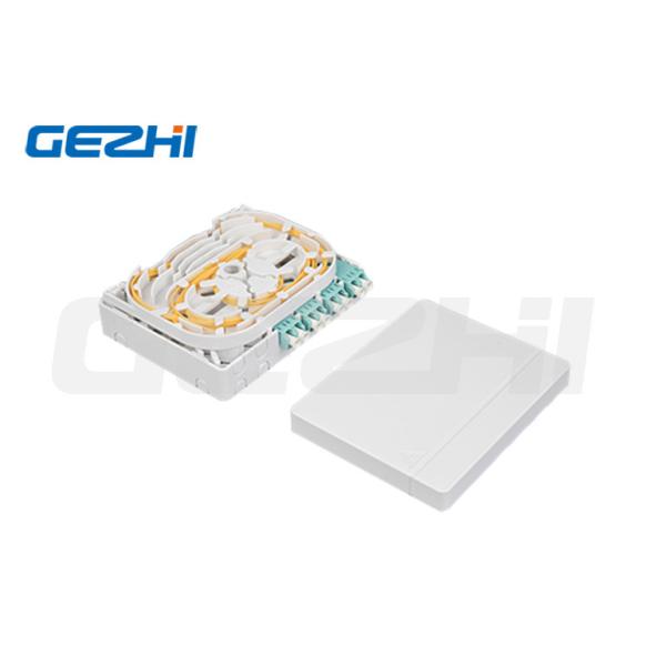 Waterproof Ftth Fiber Optic Terminal Box 4 Core Wall Mount