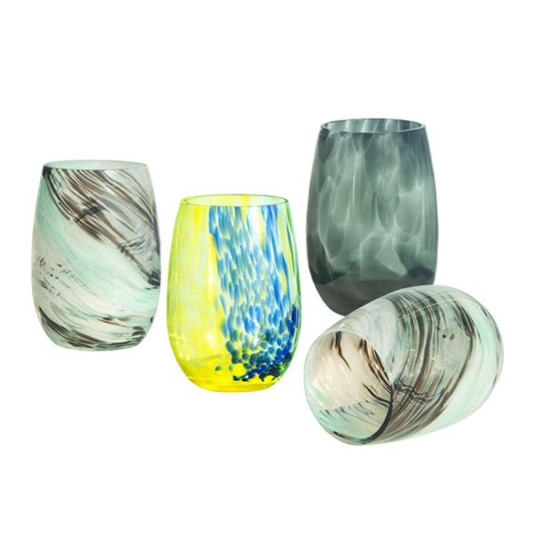 Bulk Order Custom Mouth-Blown Glass Vessels | Artisan-Grade Luxury Containers | Factory Direct Wholesale