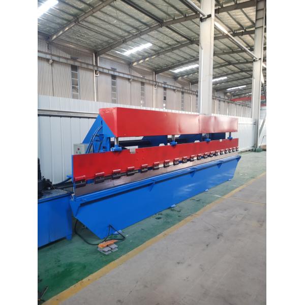 2m / 4m / 6m Hydraulic Steel Bending Machine For Roofing Sheet