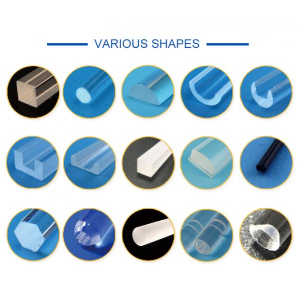 Solid Quartz Capillary Rod Round Outer Diameter From 0.2mm To 10mm Excellent Heat Resistance