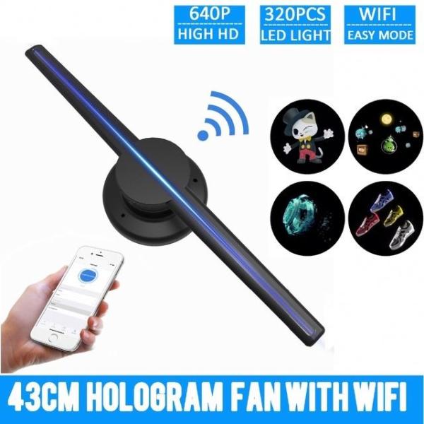 3d Image Projection Hologram , Hologram Video Projector Wide Viewing Angle