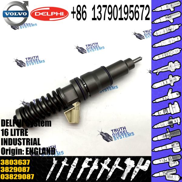 New Diesel Fuel Injector 3803637 BEBE4C08001 3803637 3829087 For VOL TAD1641GE 21582096 20430583