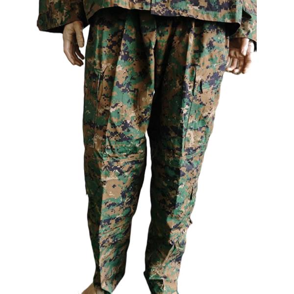 ACU Military Digital Woodland Camo Uniform Tactical Field Training Uniform
