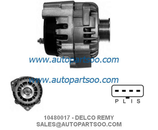 Buy cheap 10480017 10480072 - DELCO REMY Alternator 12V 105A Alternadores product