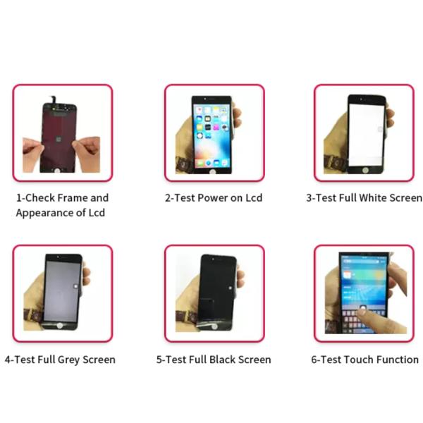 CE IPhone 6 LCD Digitizer Touch Screen Assembly 4.7 Inch 750x1334