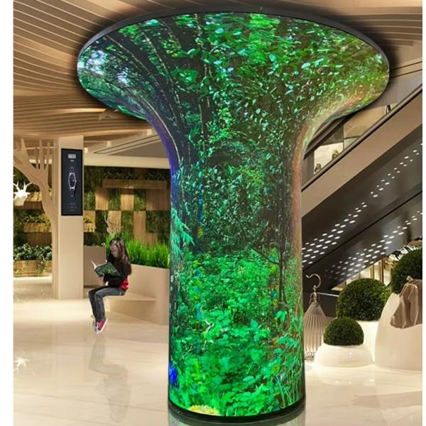 High Refresh Rate Indoor Flexible LED Module IP31 Rating For Advertising