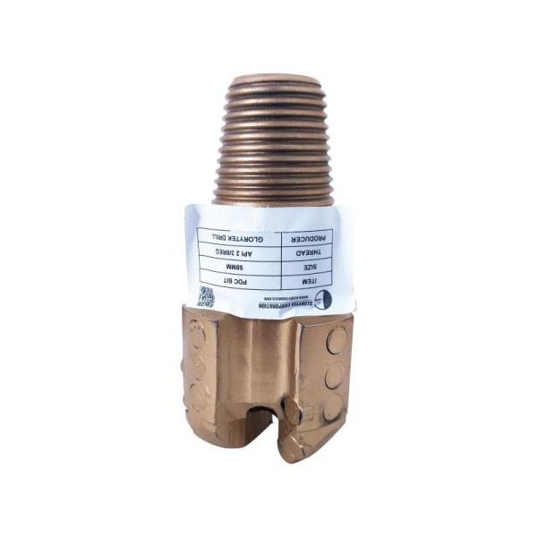 Quality 98mm Small PDC Well Drilling Bit 4 Blades For Borehole Drilling for sale