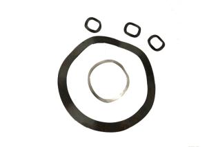 Buy cheap 150T Black E Coating Metal Ring Gasket With Curve Shape product
