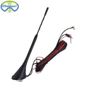 China 20dBi 12V Car Stereo Antenna Automobile Radio Receiver Signal Amplifier on sale