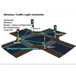 Cold Rolled Multiphase Solar Powered Iron Traffic Lights Light Controller