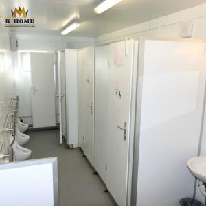 Buy cheap Construction Accommodation Temporary Toilet Cabin Modular Container Washroom product