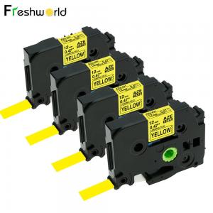Buy cheap 4PK TZe-631 TZ631 Compatible With Brother P Touch Label Tape 12mm Yellow PT-H100 product