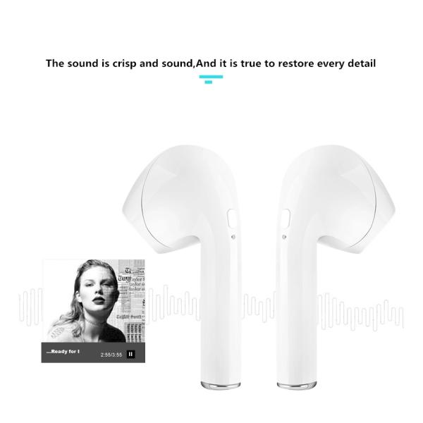 Dual Talk I9s TWS Earbuds Super Mini Wireless Bluetooth Headset Earphone