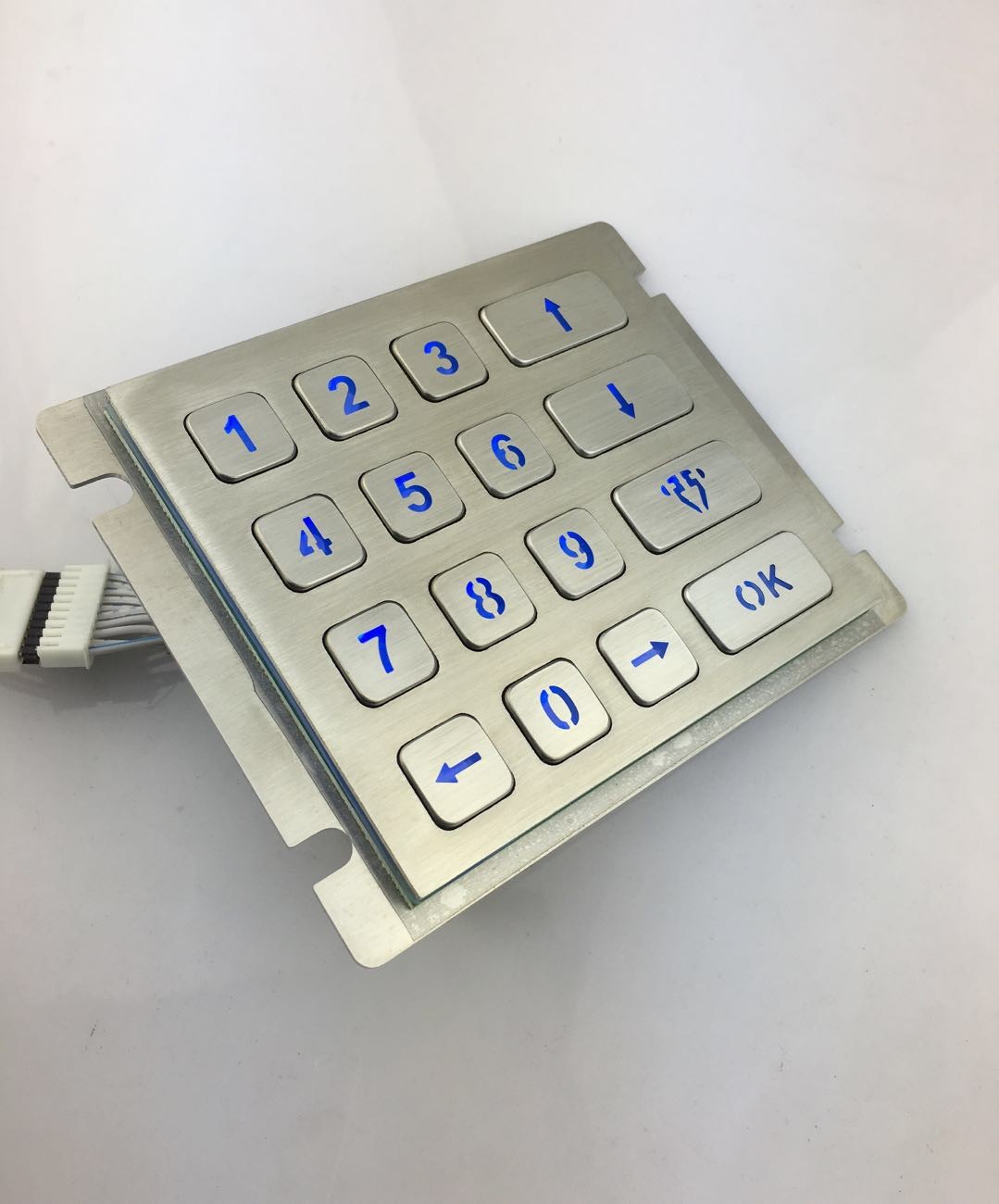 Buy cheap IP65 4X4 vandal resistance stainless steel illuminated keypad product