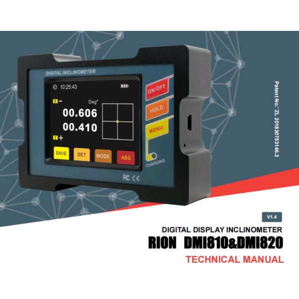 RION DMI820 High Accuracy Dual Axis Digital Inclinometer