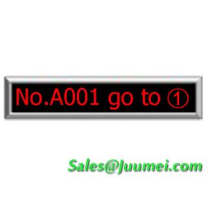 Buy cheap Queue System 8 Character one Line LED Counter Display (LD02D) product