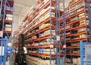 China Q345 Steel Pallet Rack Shelving 2000kg Heavy Duty Warehouse Racking on sale