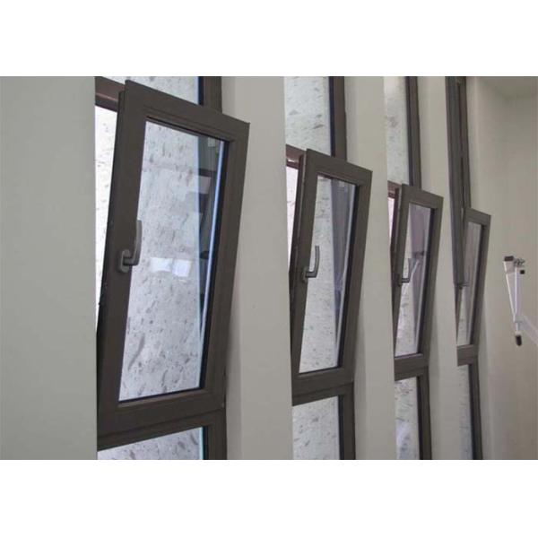 Tilt And Turn Sash Custom Aluminium Windows Wind Resistance With Nice Appearance