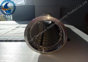 Buy cheap Food And Beverage Industry Wedge Wire Screen, Profile Wire And Wedge Wire Screen product