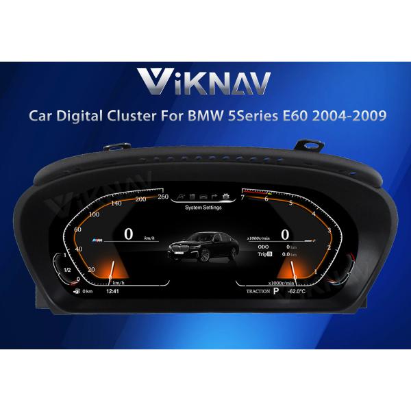 VIKNAV 12.3" Instrument Cluster for BMW 5 Series E60/E61/E63/E64 2004-2009