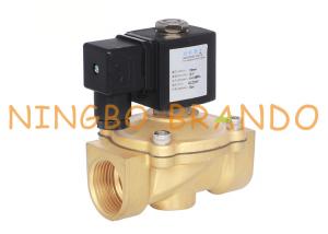 Buy cheap 1/2 Inch 3/4 Inch 1 Inch Brass Gas Solenoid Valve For Shower Water Heater 12V 24V 120V product