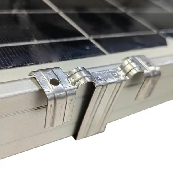 Quick Installation Solar Panel Wall Mounting System for Effective Water Drainage